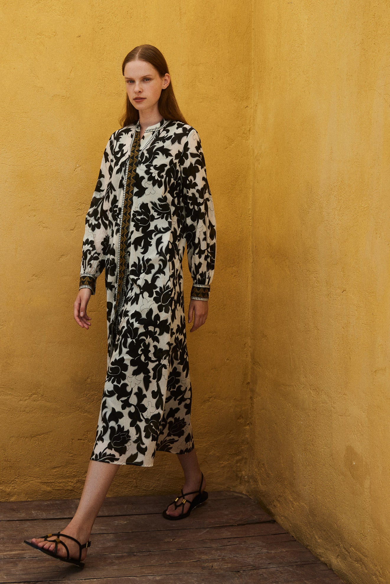 Armoni Cotton Maxi Dress