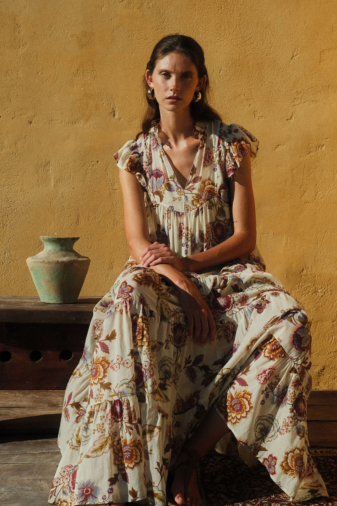 Charity Floral Maxi Dress
