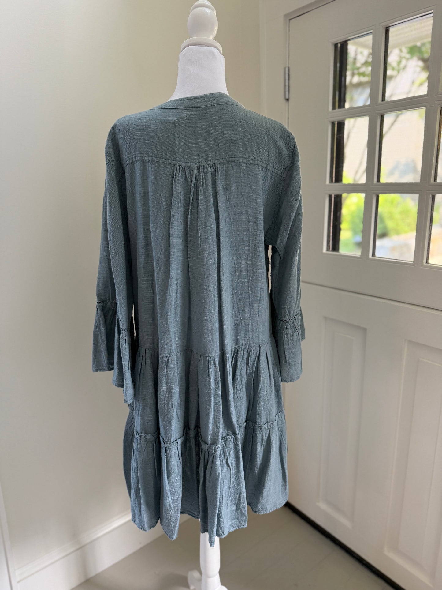 Layla Long Sleeve Cotton Dress