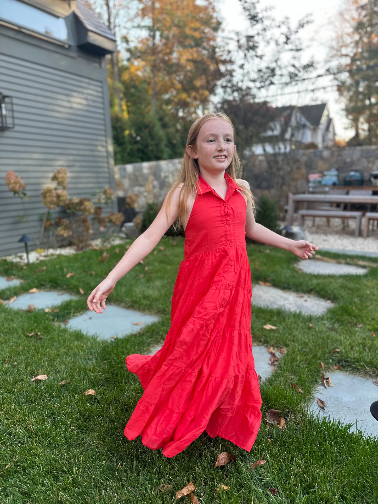 Soleil Kids Maxi Dress by Erika Peña