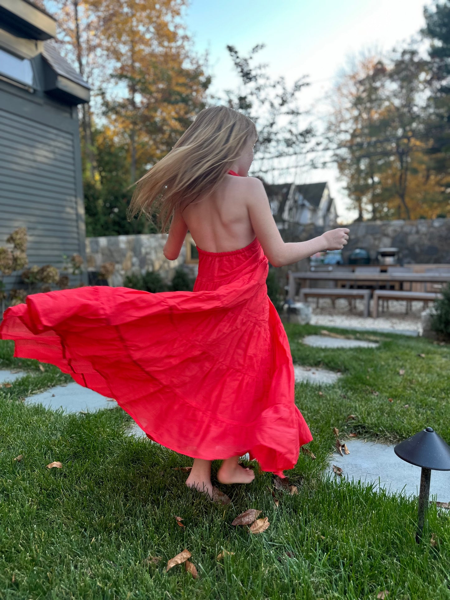 Soleil Kids Maxi Dress by Erika Peña