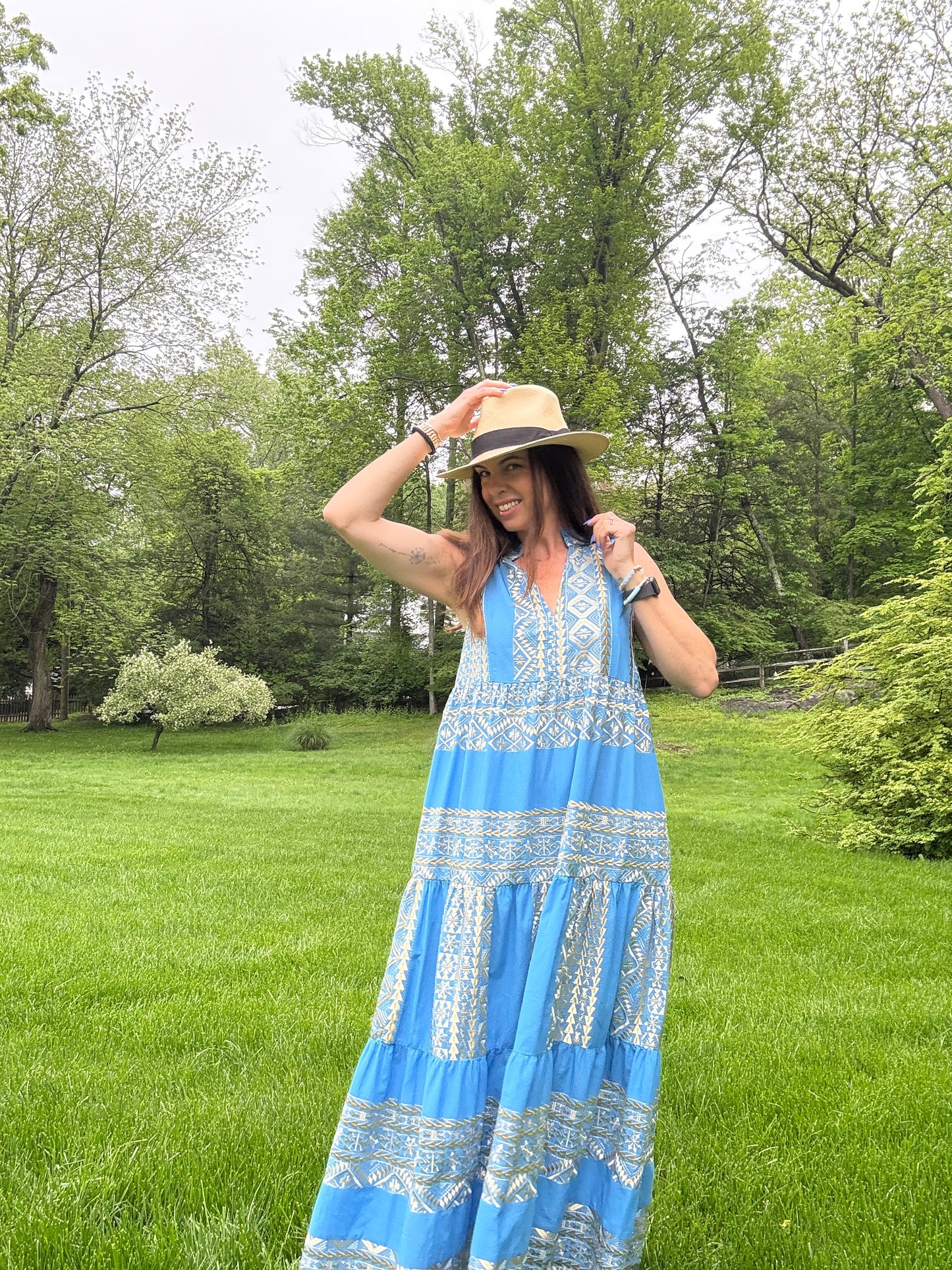 Ava Sleevless Maxi Dress