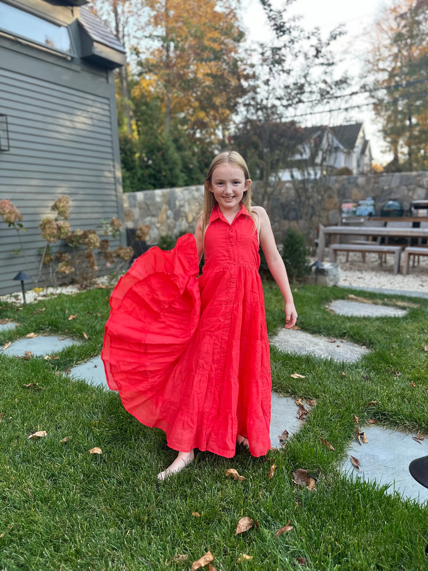 Soleil Kids Maxi Dress by Erika Peña