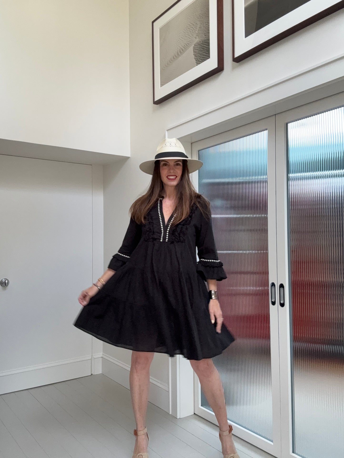 Efisto Long Sleeve dress