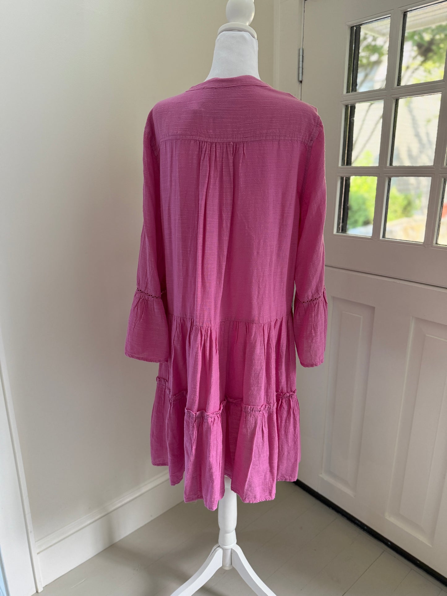 Layla Long Sleeve Cotton Dress