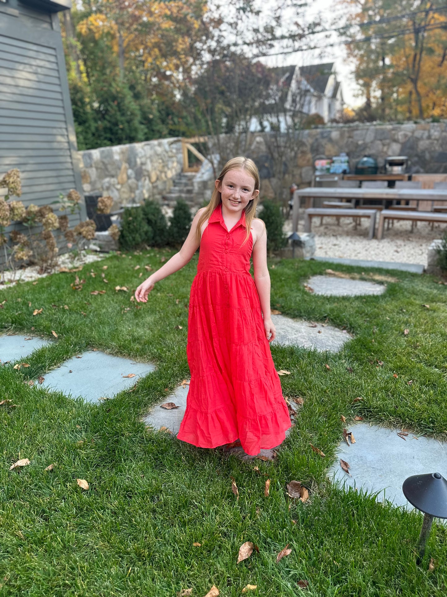 Soleil Kids Maxi Dress by Erika Peña