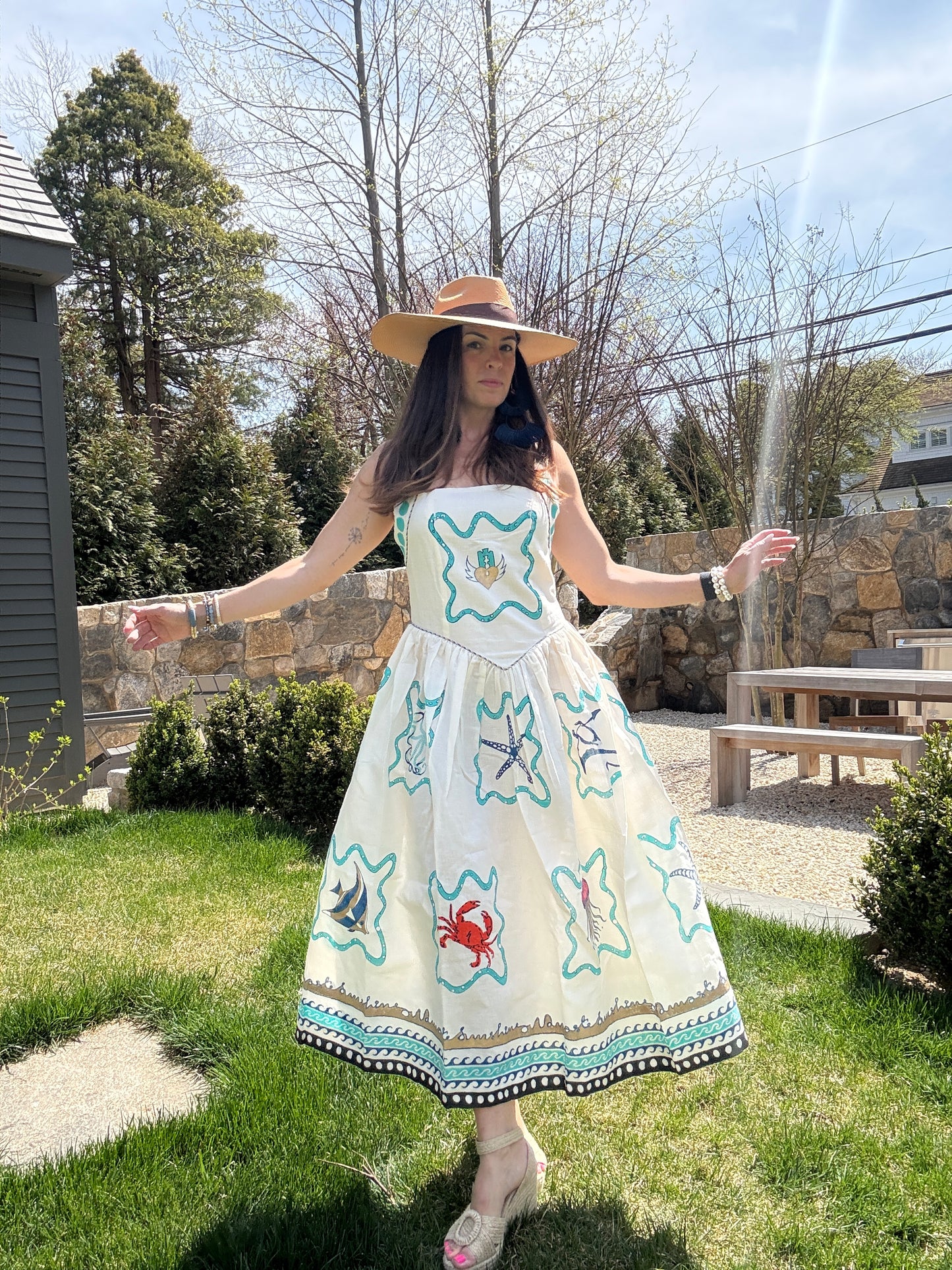 Namaste Sunshine Midi Dress