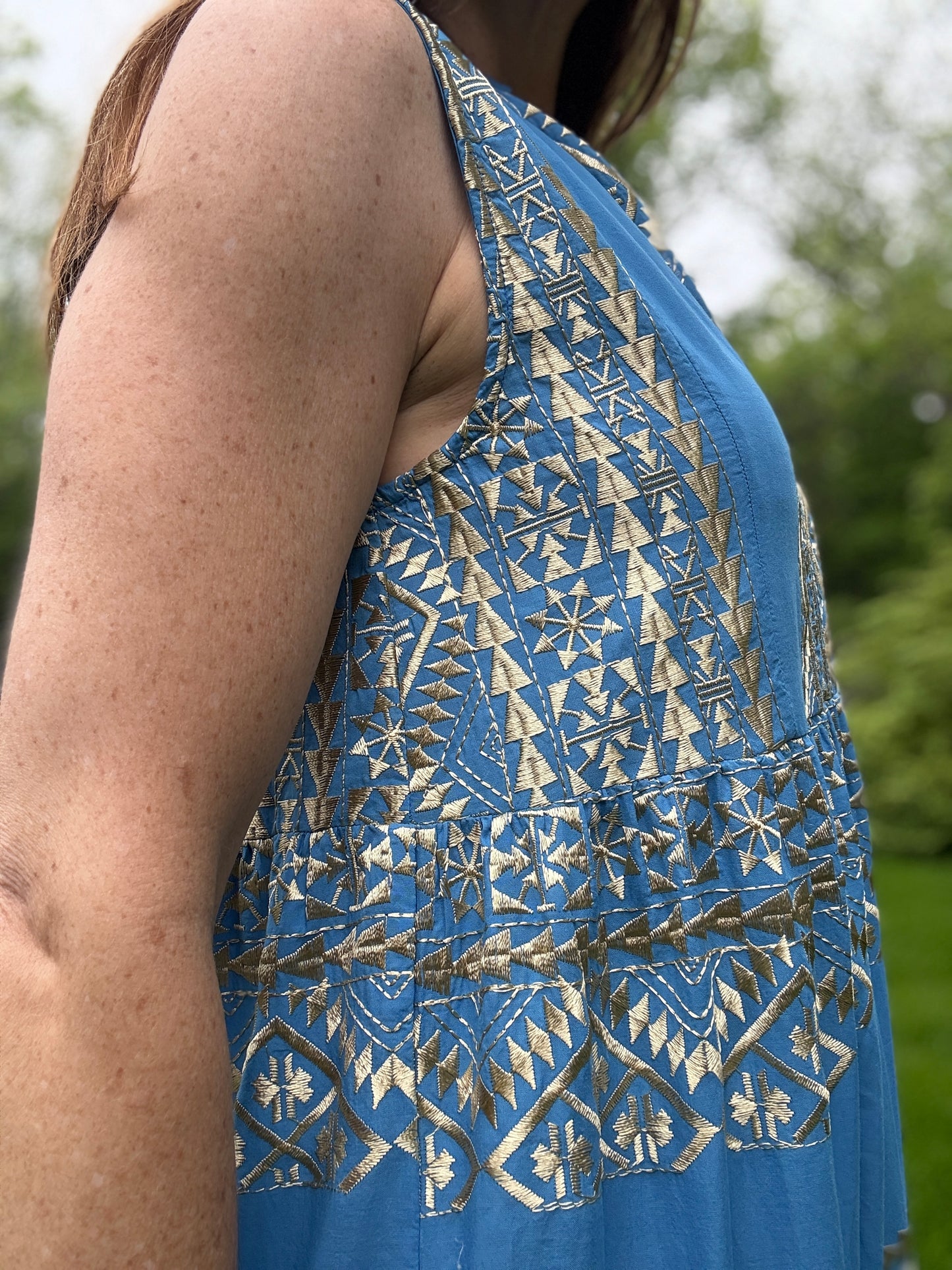 Ava Sleevless Maxi Dress