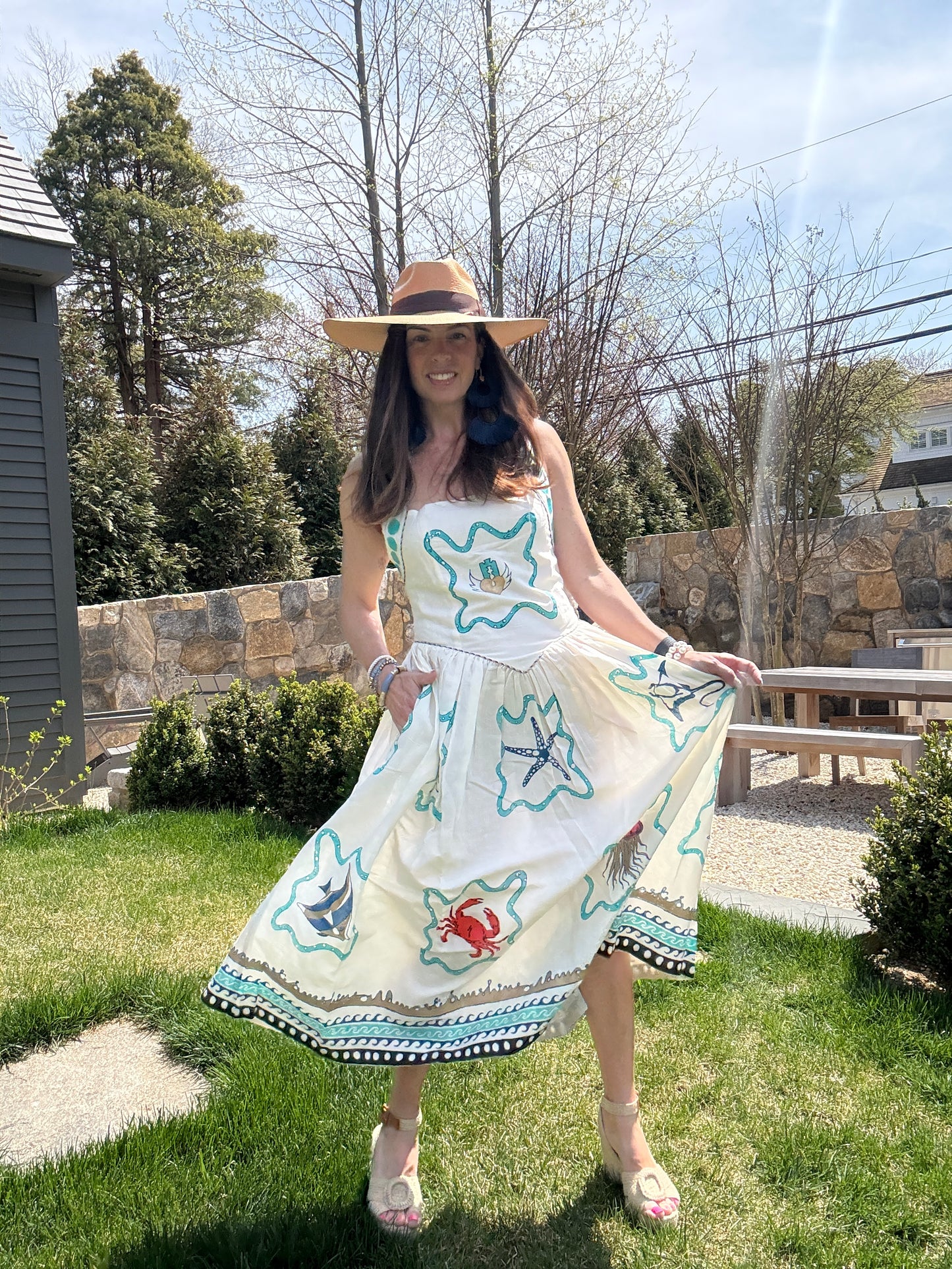 Namaste Sunshine Midi Dress