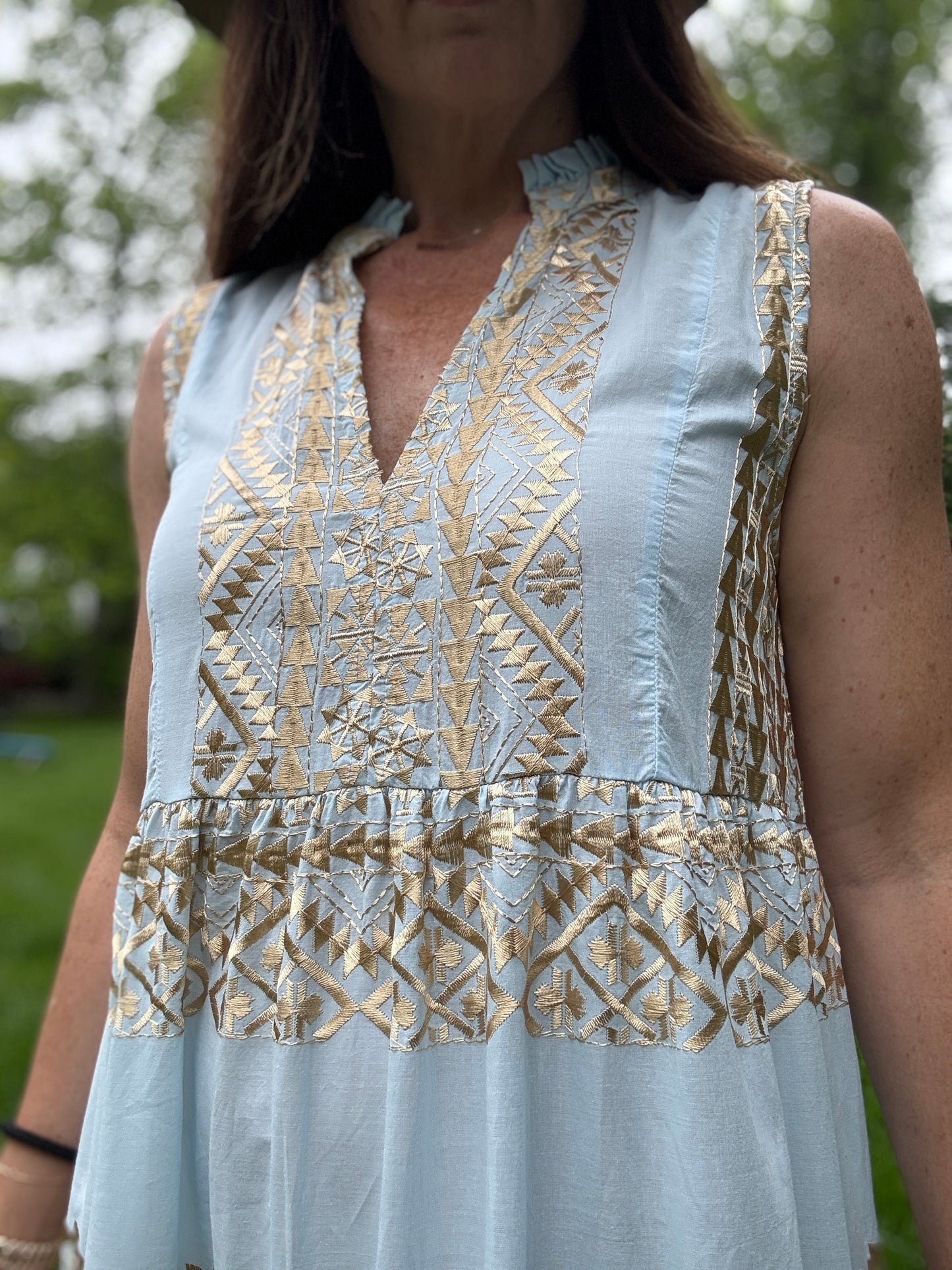 Ava Sleevless Maxi Dress