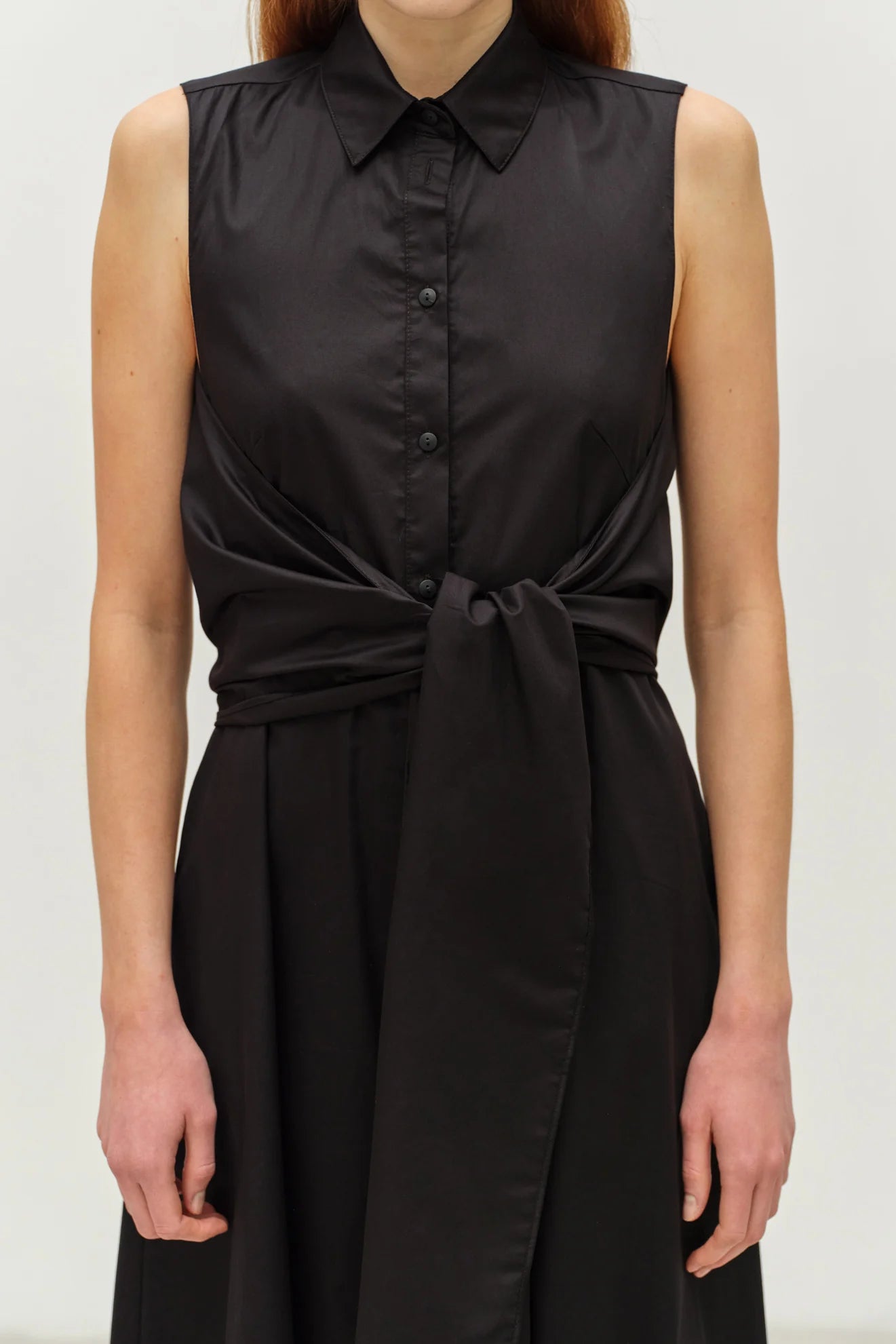Eros Sleevles Shirt Dress