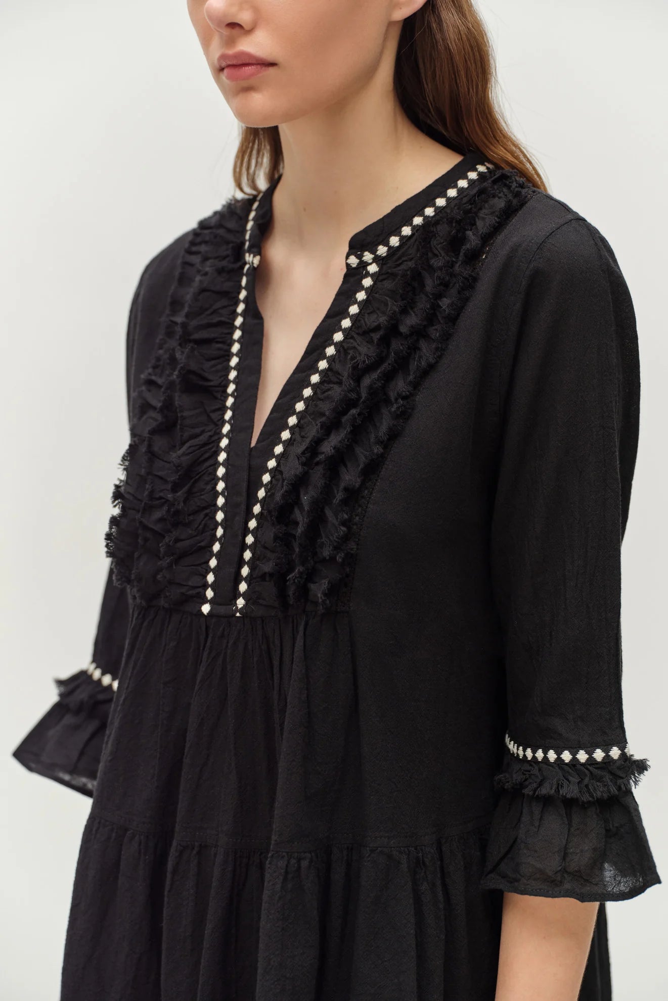Efisto Long Sleeve dress
