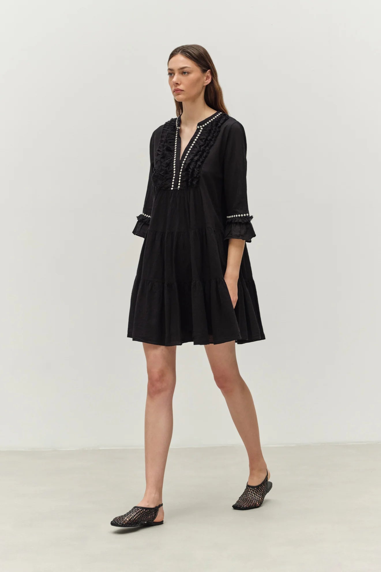 Efisto Long Sleeve dress