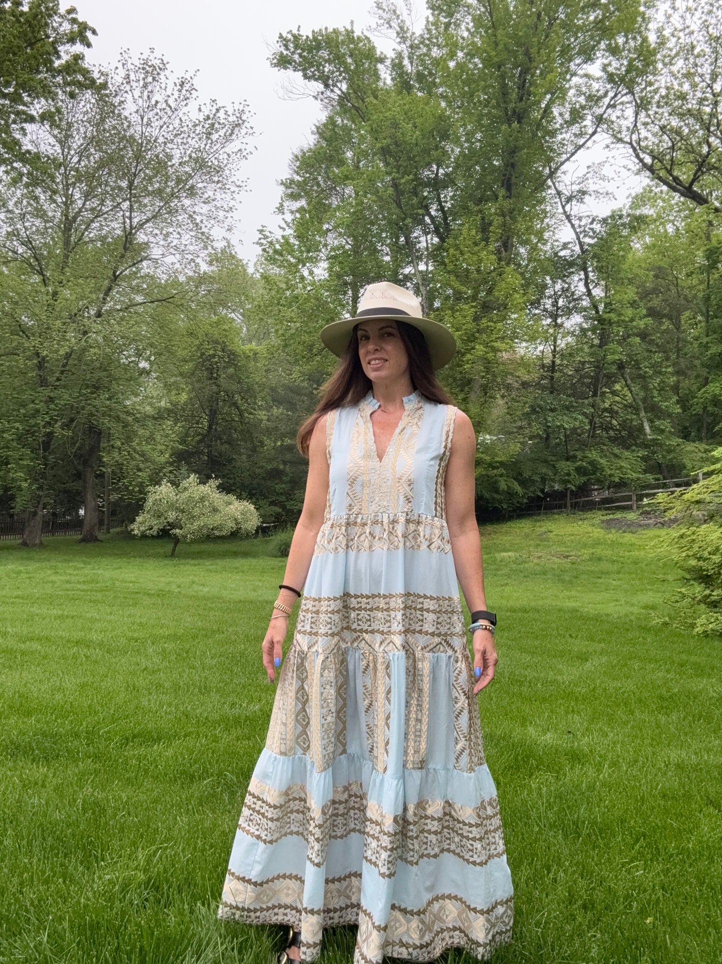 Ava Sleevless Maxi Dress