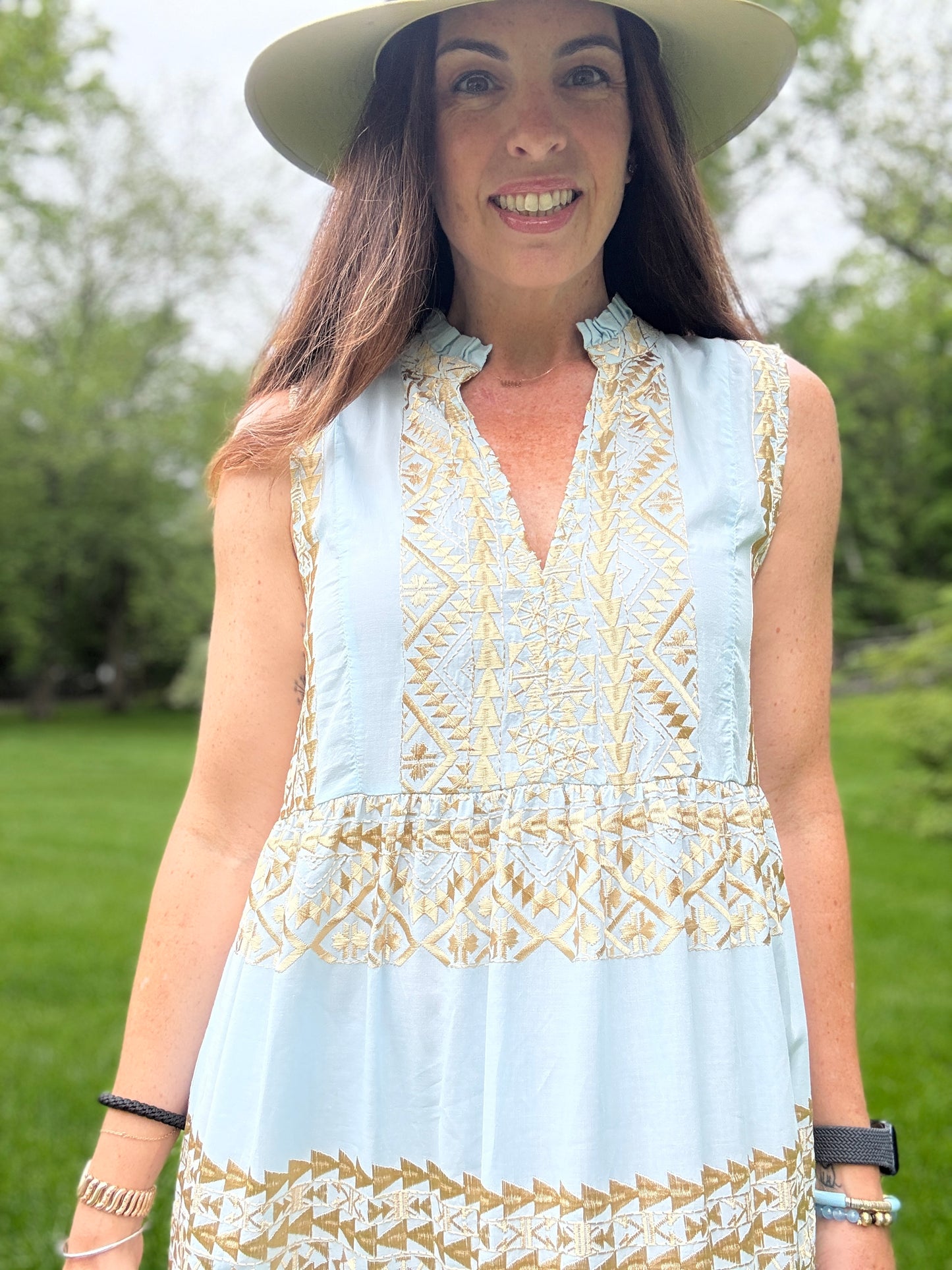 Ava Sleevless Maxi Dress