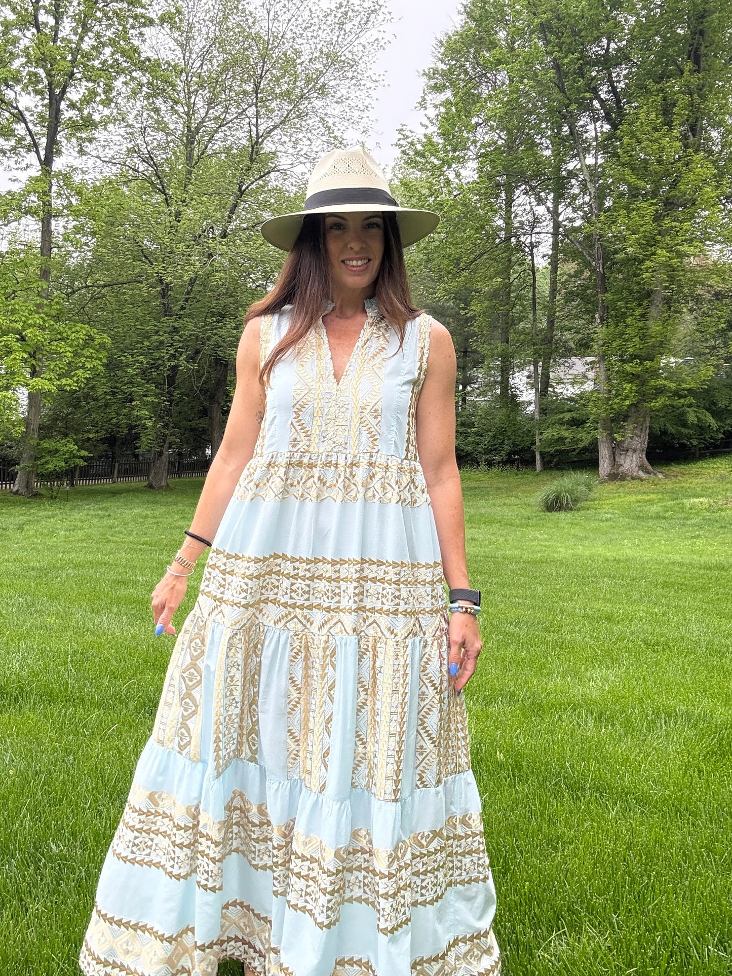 Ava Sleevless Maxi Dress