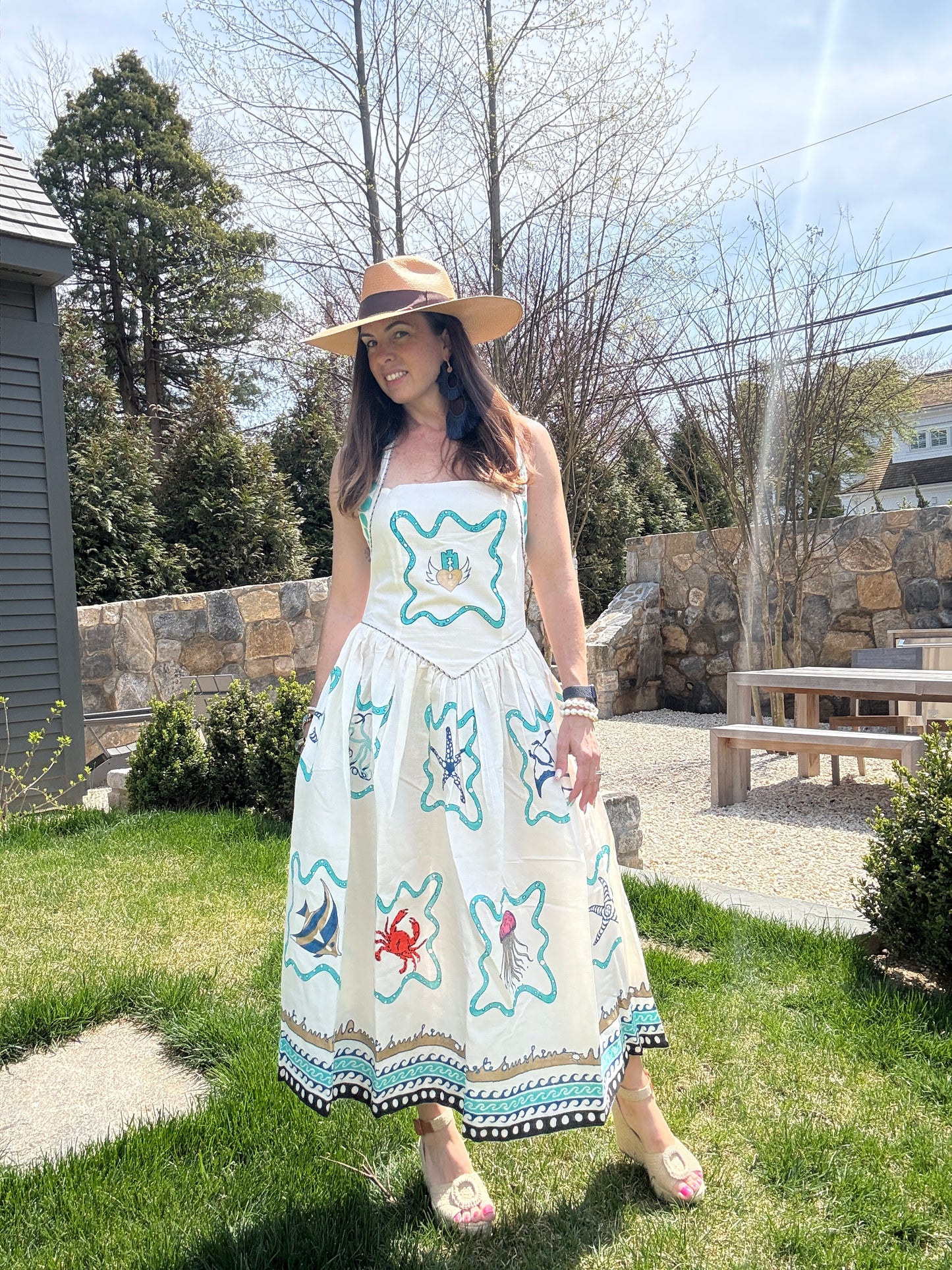 Namaste Sunshine Midi Dress