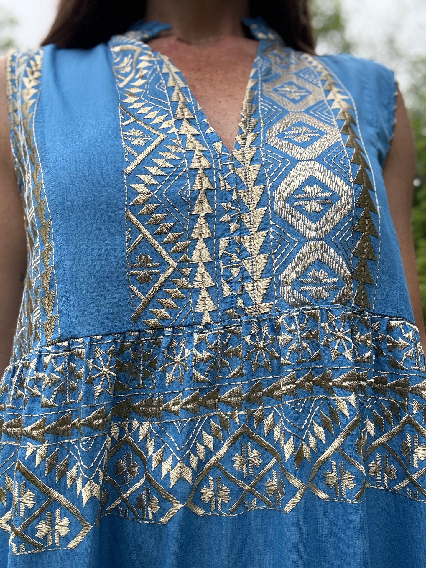 Ava Sleevless Maxi Dress