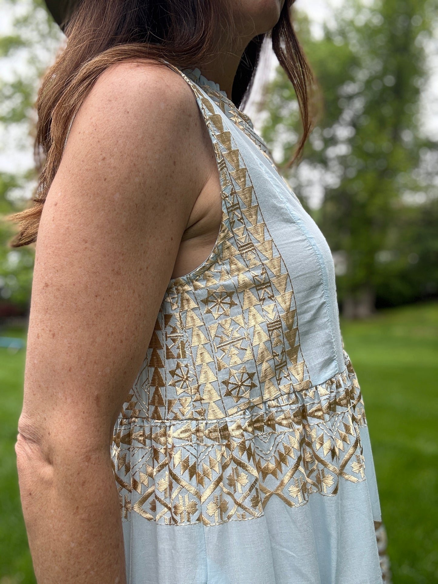 Ava Sleevless Maxi Dress