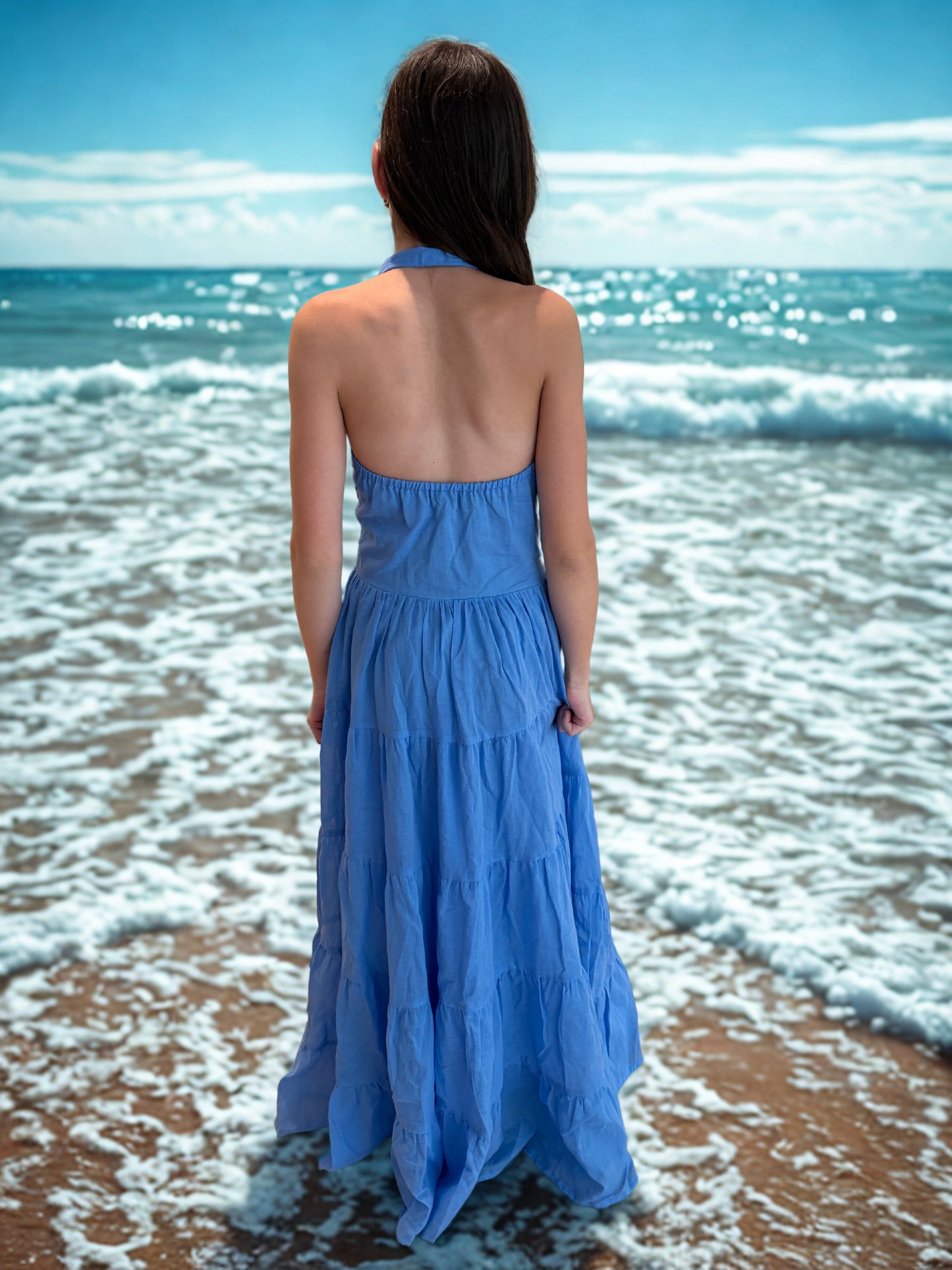 Soleil Kids Maxi Dress by Erika Peña