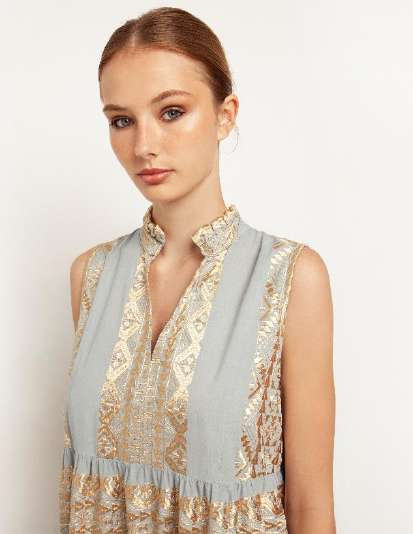 Ava Sleevless Maxi Dress