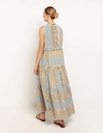 Ava Sleevless Maxi Dress