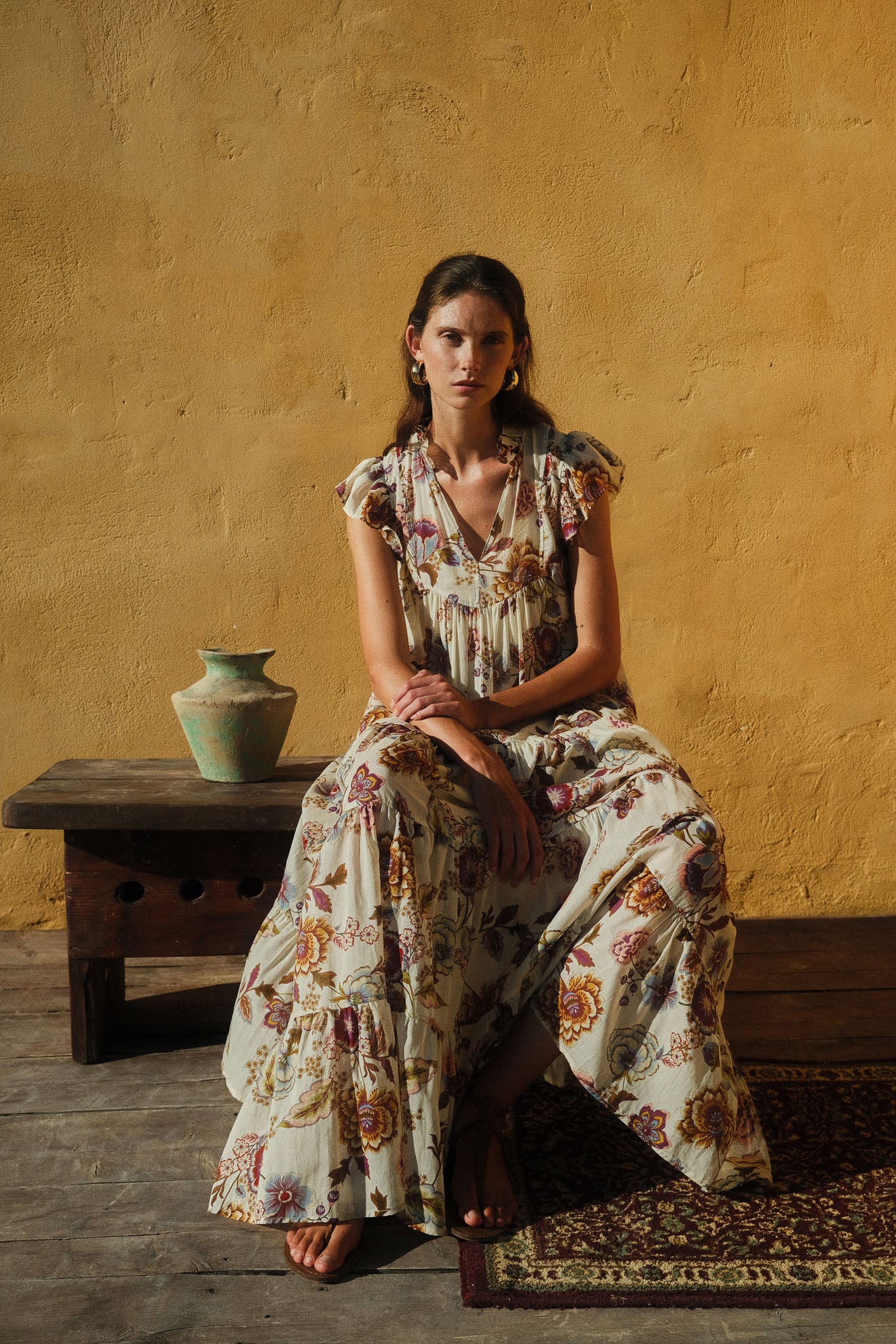 Charity Floral Maxi Dress