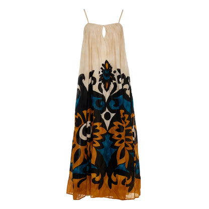 Warmth Spagetti Strap Maxi Cotton Dress
