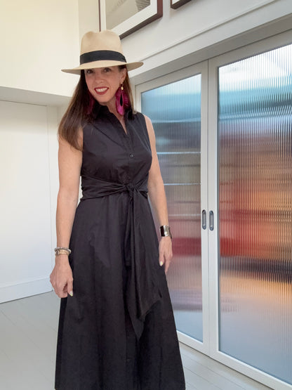 Eros Sleevles Shirt Dress