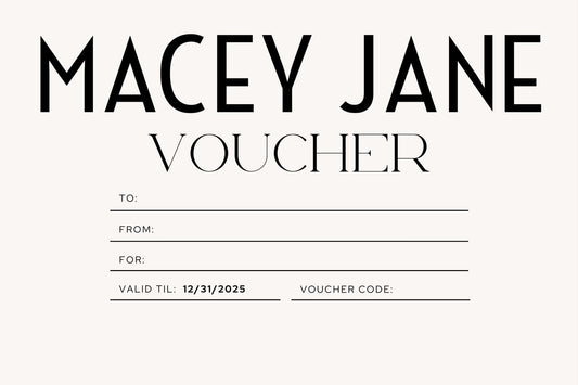 Macey Jane Gift Card – The Perfect Gift for Effortless Elegance
