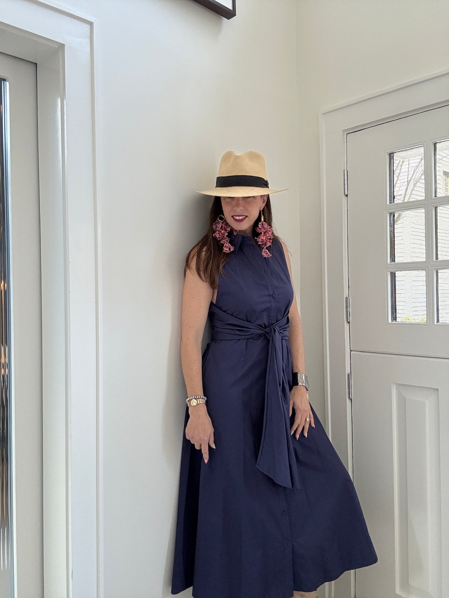Eros Sleevles Shirt Dress
