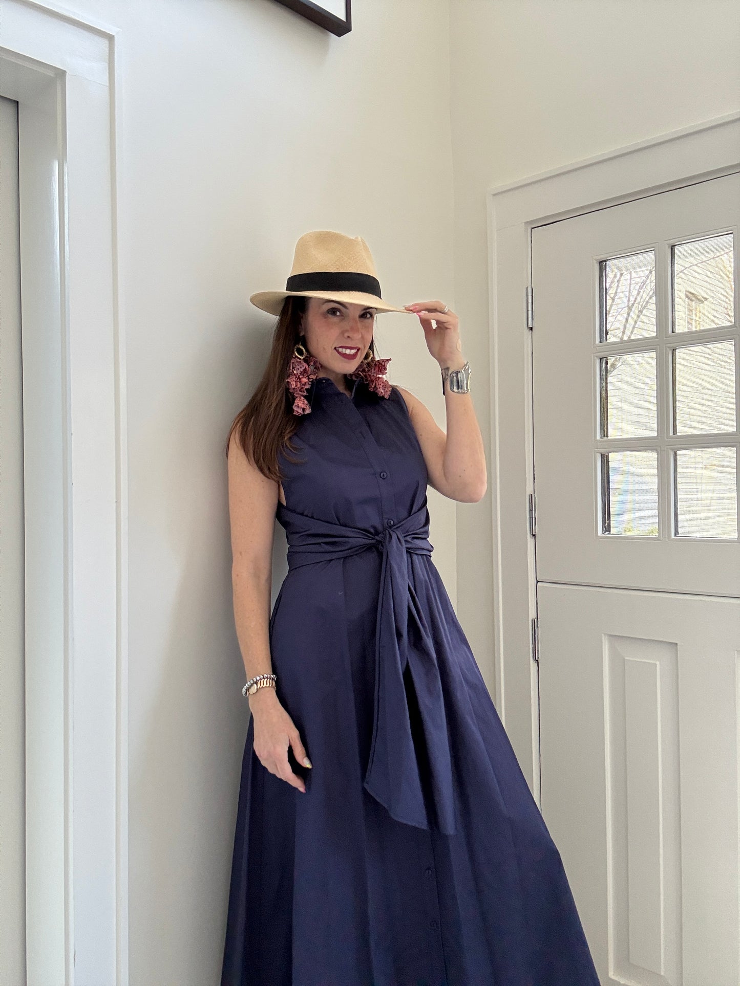 Eros Sleevles Shirt Dress