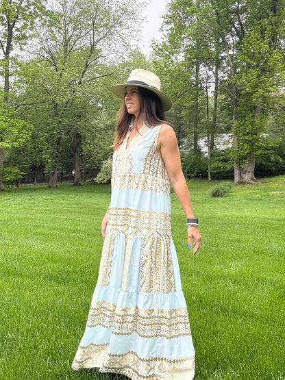 Ava Sleevless Maxi Dress