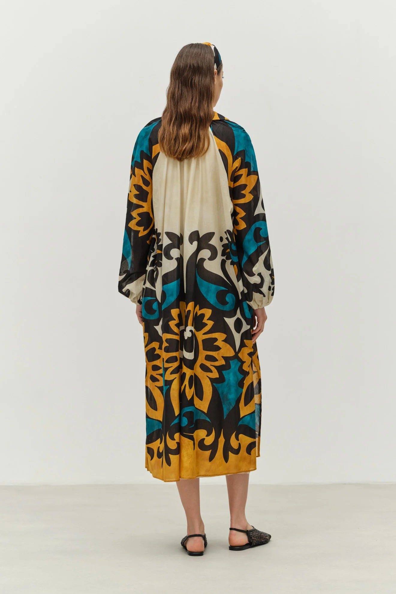 Chirpy Long Sleeve Maxi Dress