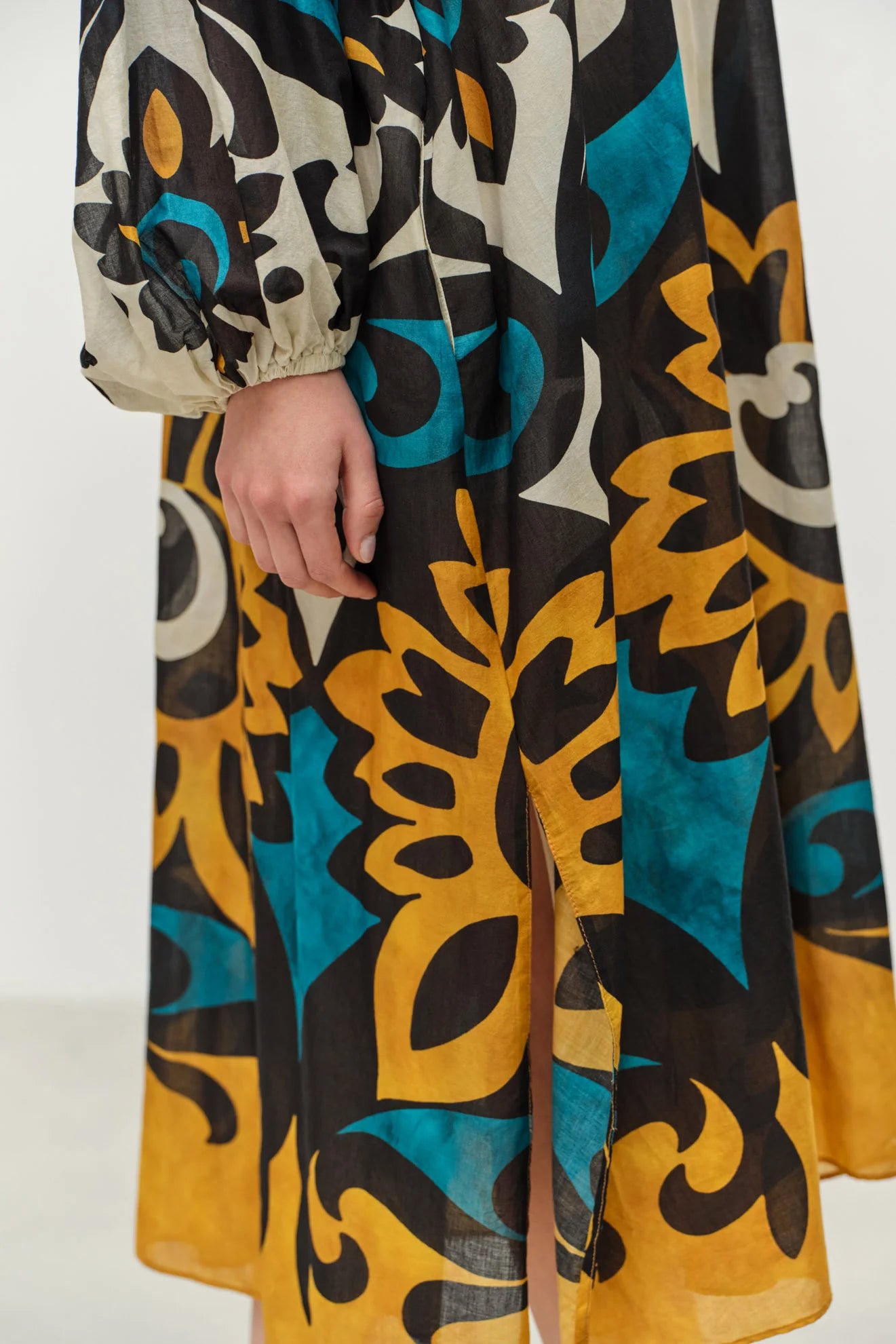 Chirpy Long Sleeve Maxi Dress