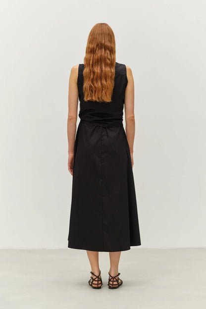 Eros Sleevles Shirt Dress