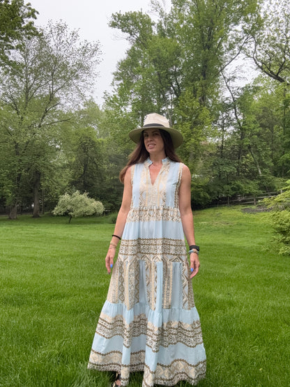 Ava Sleevless Maxi Dress