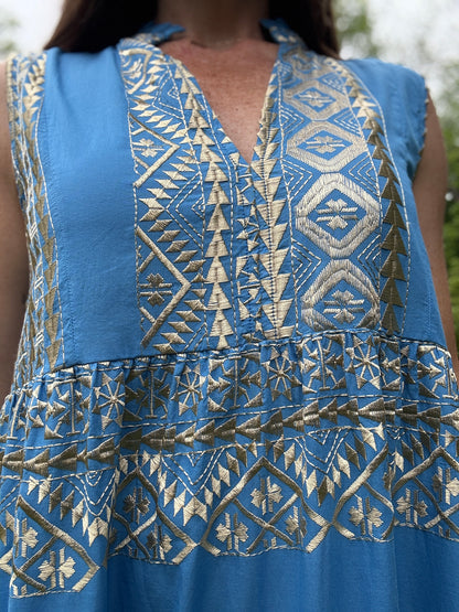 Ava Sleevless Maxi Dress