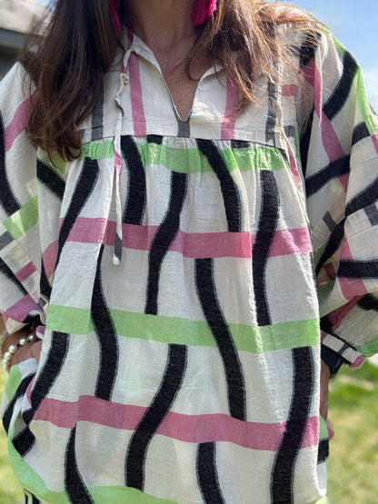 Karla Long Sleeve Cotton Shirt