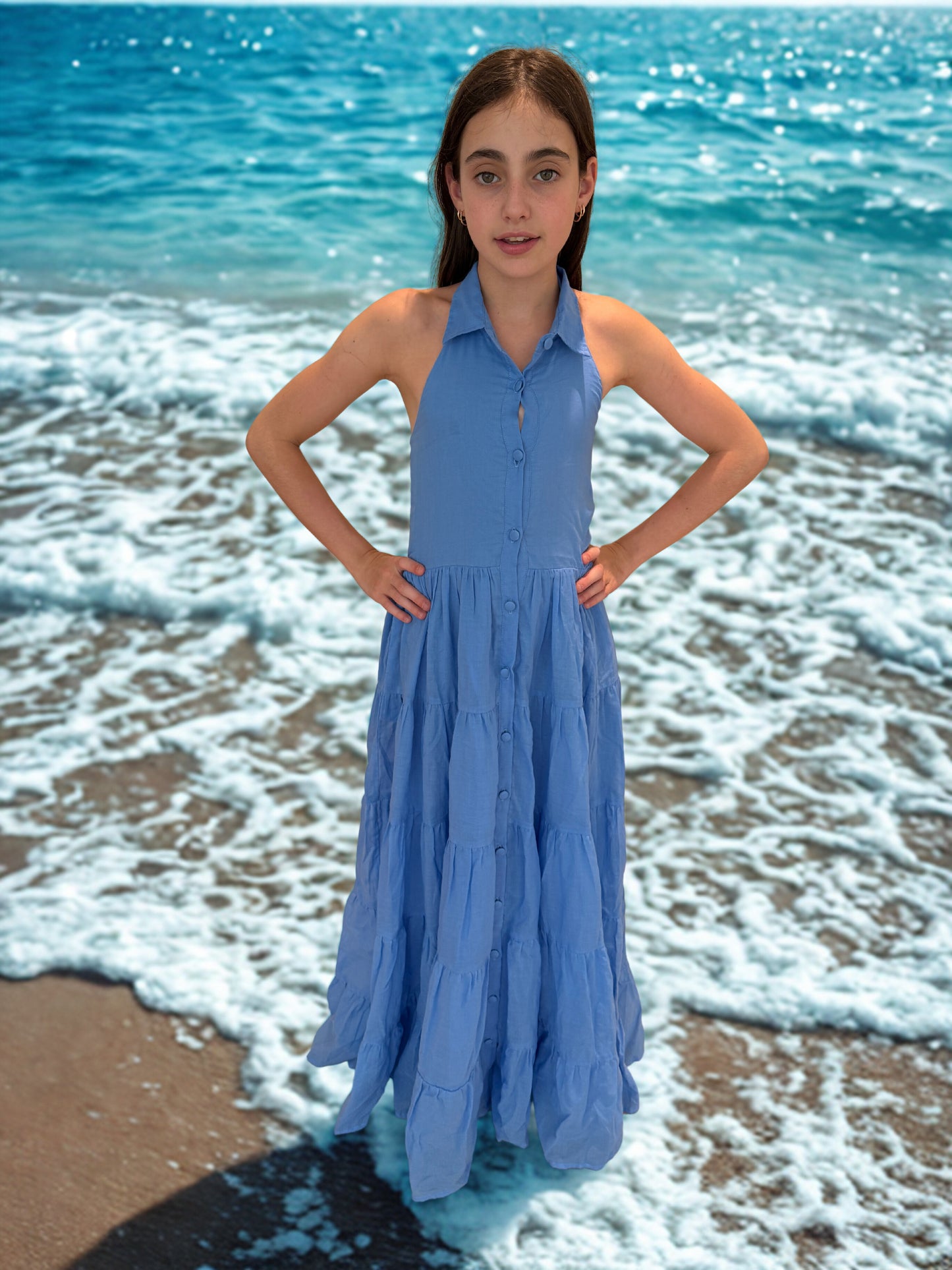 Soleil Kids Maxi Dress by Erika Peña