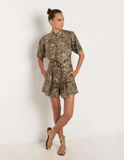 New Triangle Pleated Shorts