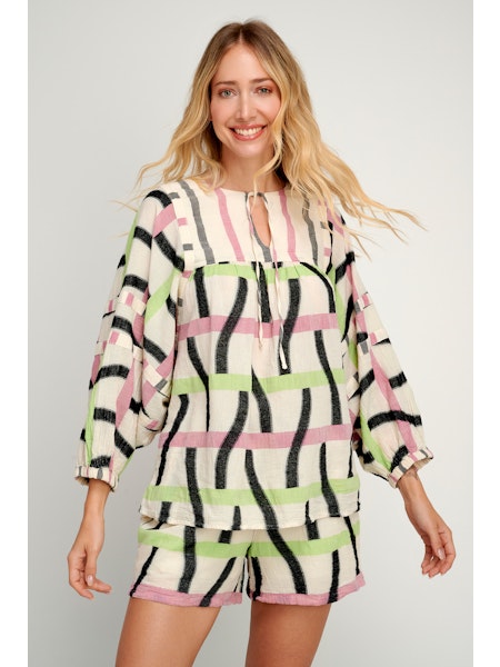 Karla Long Sleeve Cotton Shirt