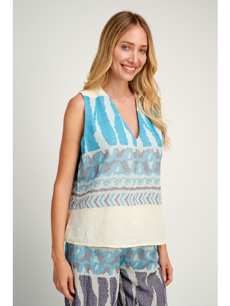 Scorpios Cotton Sleeveless Top