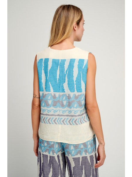 Scorpios Cotton Sleeveless Top