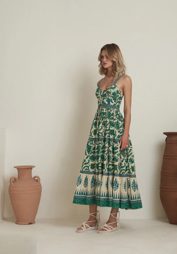 Mojo Bustier Maxi Dress