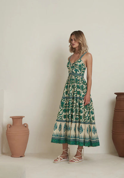 Mojo Bustier Maxi Dress