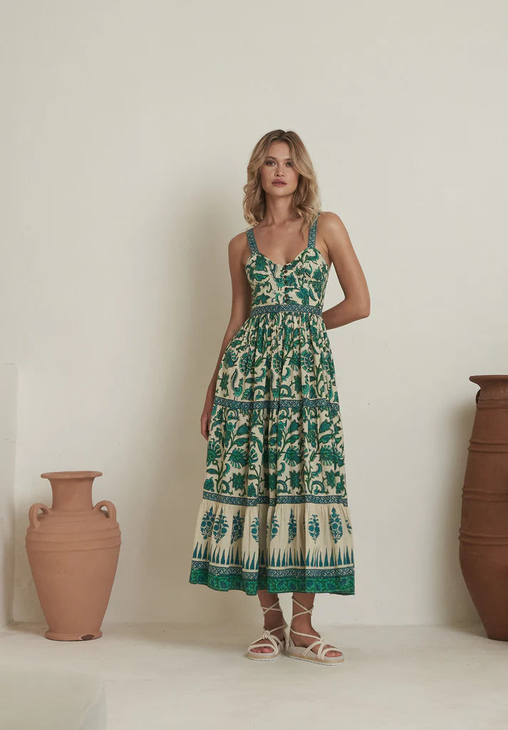Mojo Bustier Maxi Dress