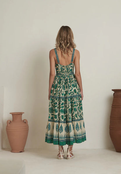 Mojo Bustier Maxi Dress